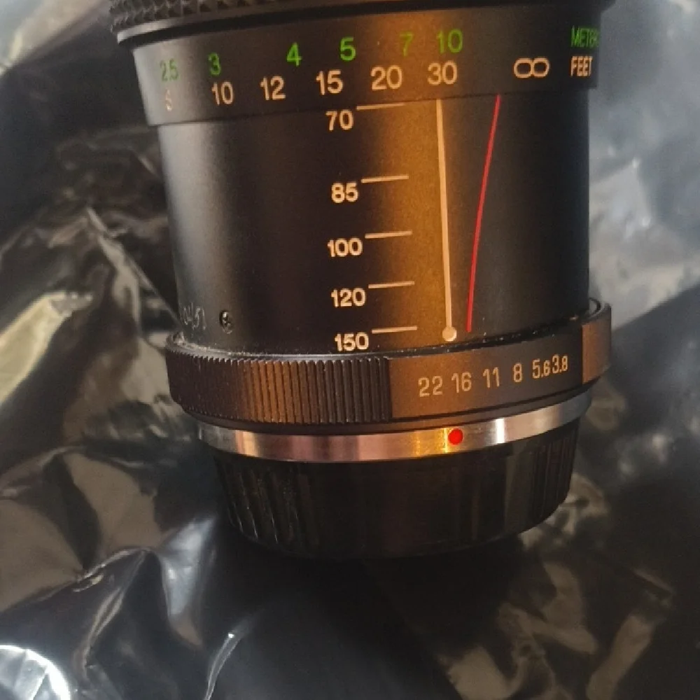 Vintage Vivitar Close Focusing Zoom Lens 70mm-150mm 1:3.8 55mm - Picture 5 of 7